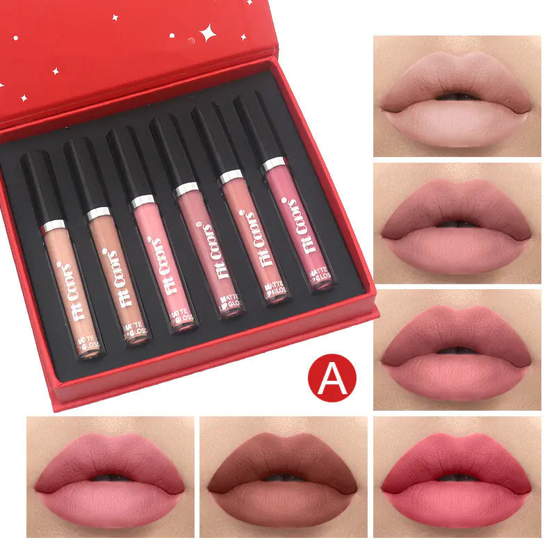Matte Non-Stick Cup and Velvet Liquid Lipstick Set
