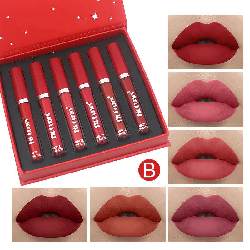 Matte Non-Stick Cup and Velvet Liquid Lipstick Set